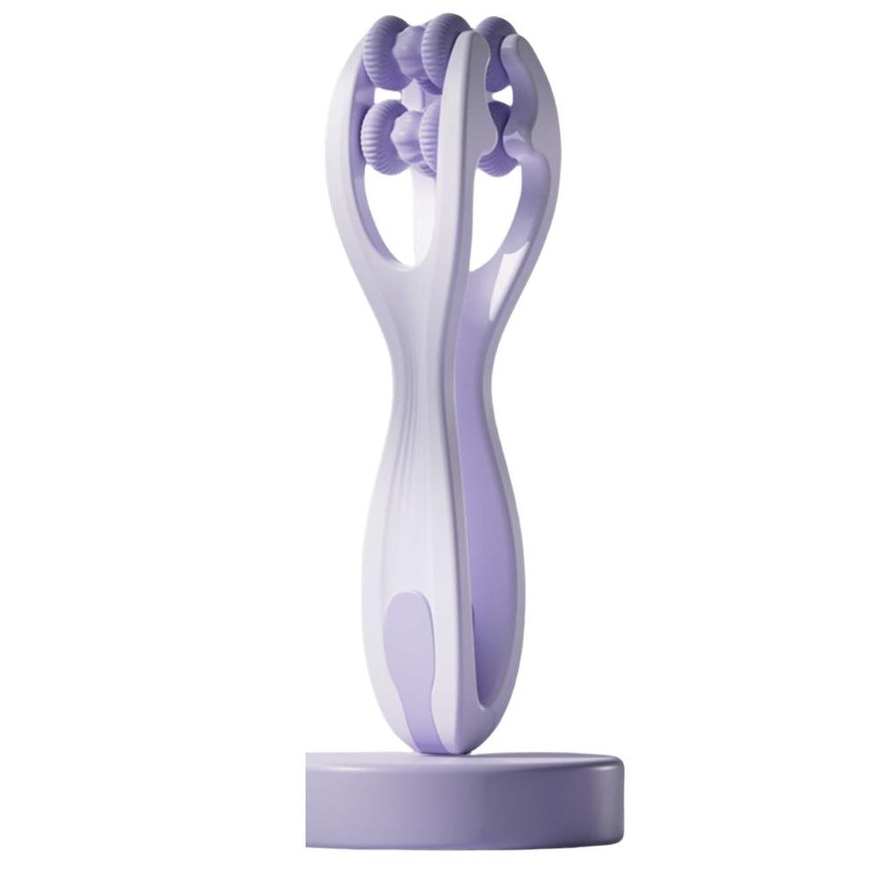 

Широкий роликовый массажер для пальцев Акупрессурный ручной массажер Массажер для пальцев Снимает усталость пальцев фиолетовый