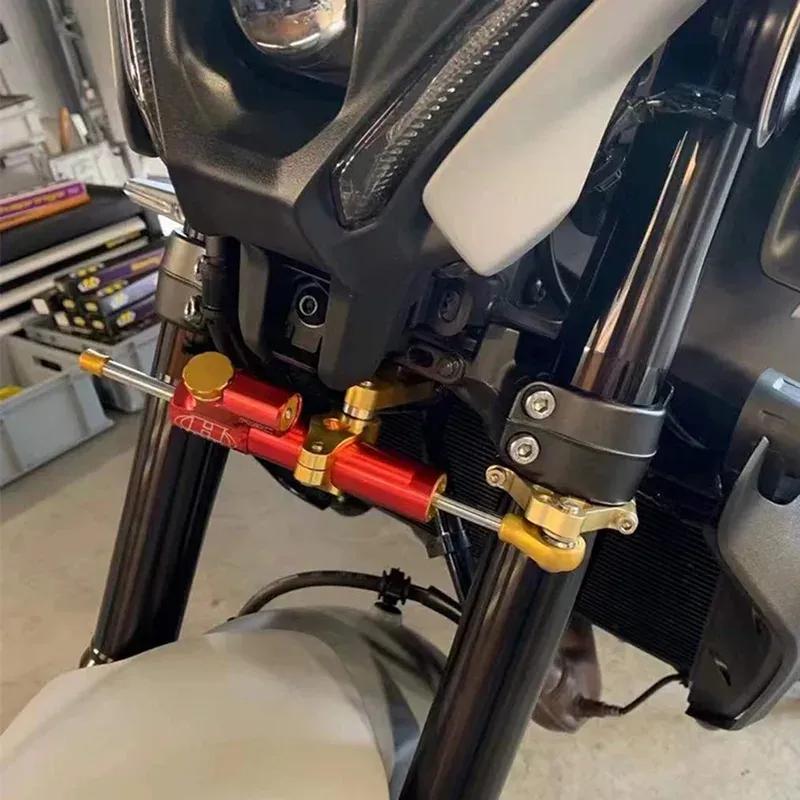 Motorcycle Steering Damper Bracket Stabilizer For yamaha mt09 mt09 sp    2024 Stabilize Safety Control