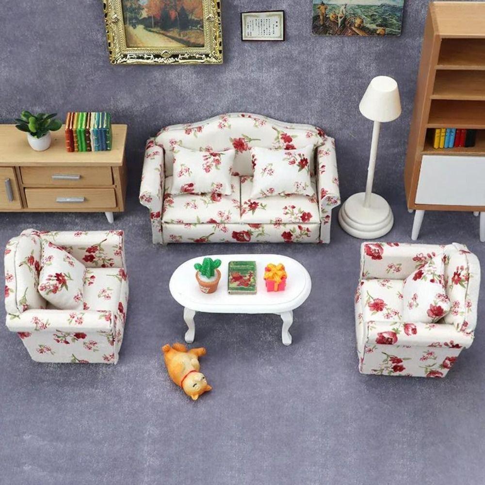 8*6.5*7.5cm Simulation Dollhouse Furniture Toys  Children Toys Gift