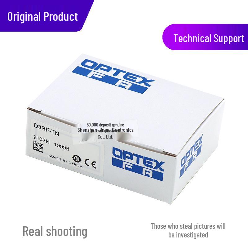 Optex High-Speed Fiber Amplifier D3RF-TN/D3RF-TN-F07 for Long-Distance Detection