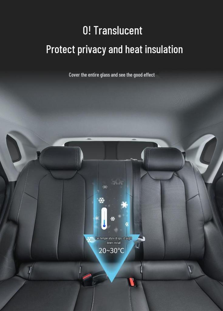 Hongqi HS6 Car Window Sun Shade - Heat Insulation & Privacy Shield