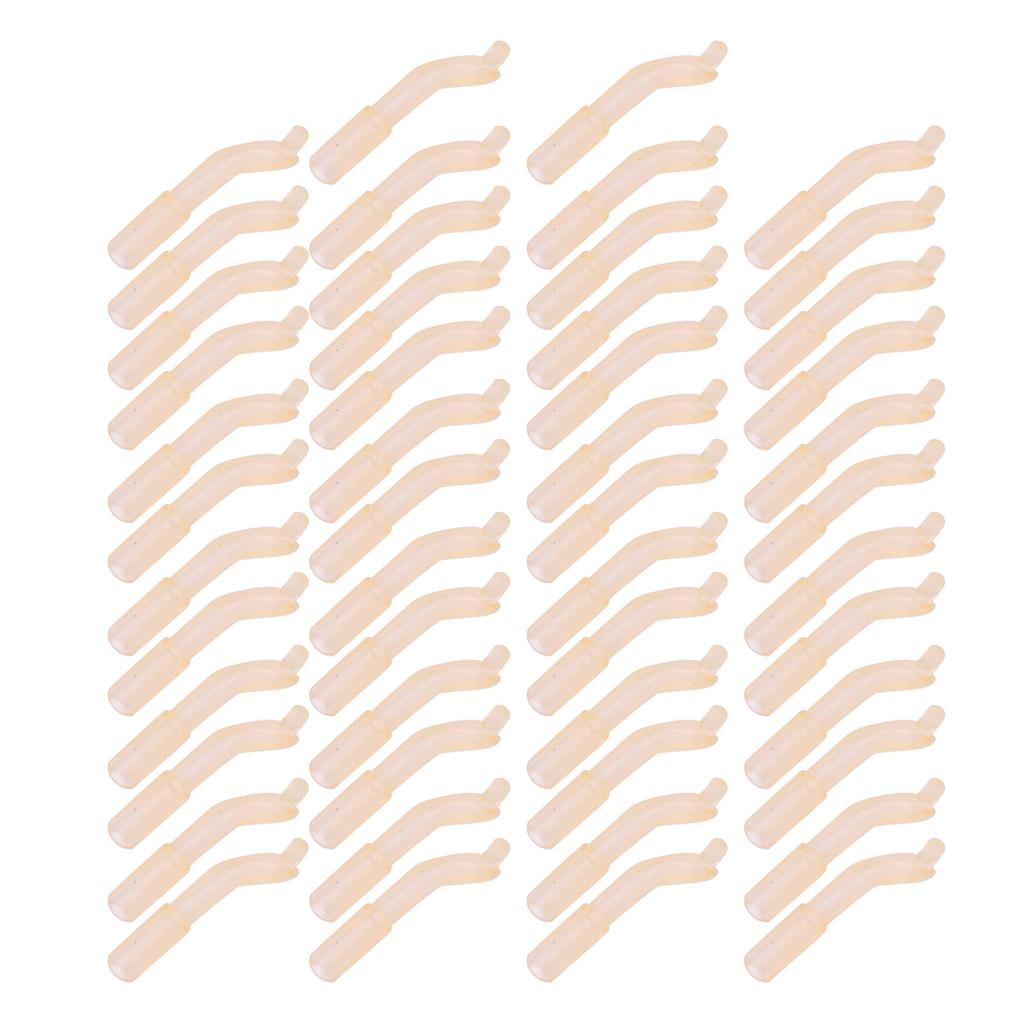 Reißfeste Bisslinie Anzug Schlauch Silikonschlauch Explosionskarpfen Outdoor Angelzubehör(50 Stück )