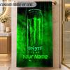Beach TowelMonster Energy Custom Name Text Personalized Soft Towel for Beach Pool Indoor Home Decor Gift