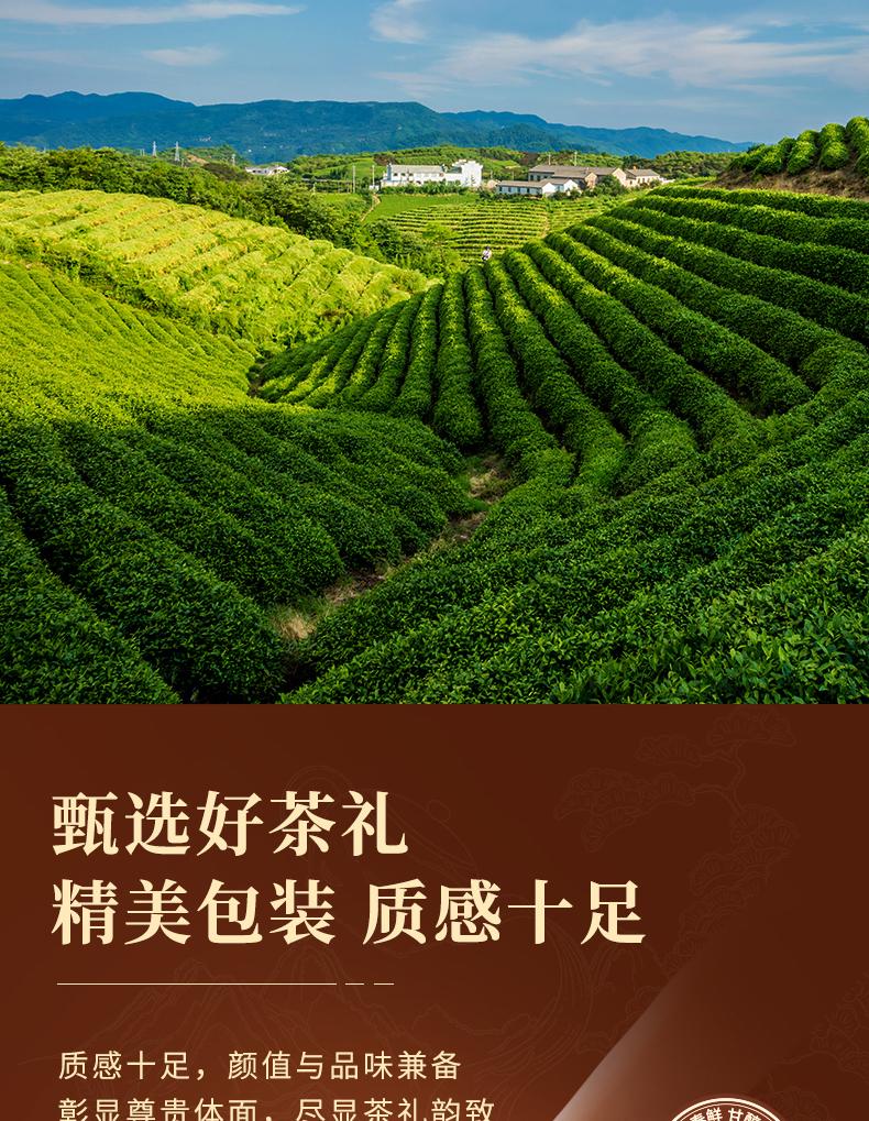 Premium Mingqian West Lake Longjing Green Tea New Tea Gift Box 200g High End Head Picking Spring Tea for Elderly Leaders