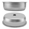 393x273mm Marine Boat Oval Sink with 40mm Drain Hole Stainless Steel Brushed for RV Yacht Motorhome