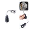 Adjustable E27 to E27 Light Bulb Socket Extender 360 Degree Swivels for Various E27 Lamp, 19cm