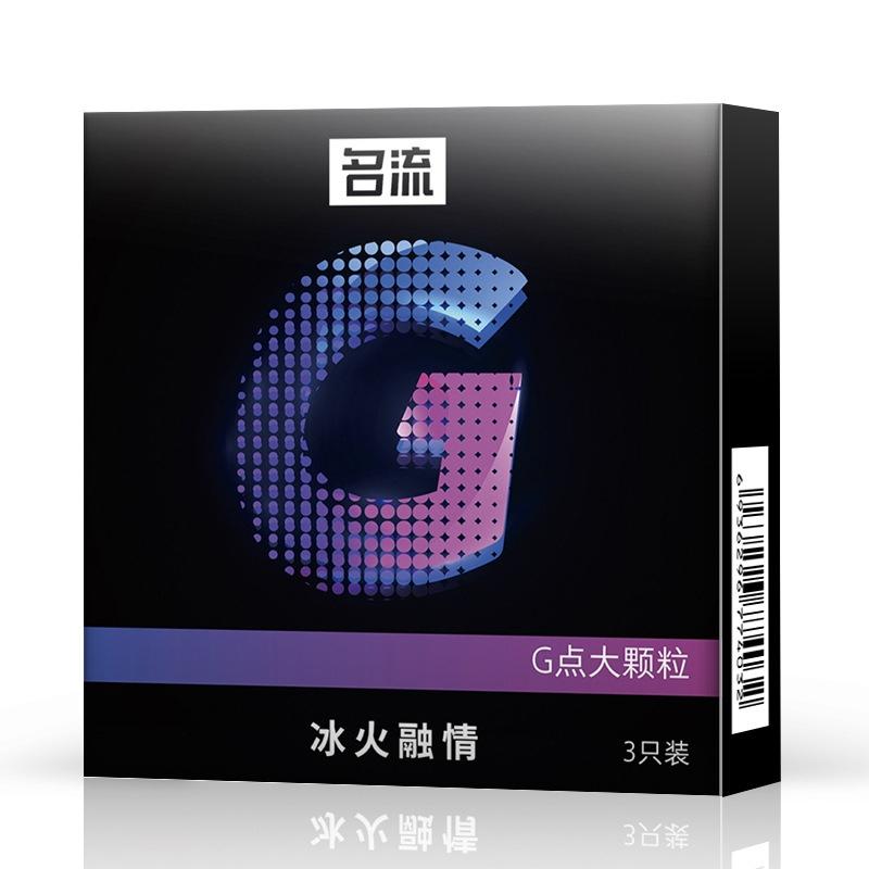 3 sztuki prezerwatyw G-point, duża stymulacja cząsteczkowa, rękaw na penisa G-point, opóźnienie wytrysku, popiera antykoncepcję u mężczyzn