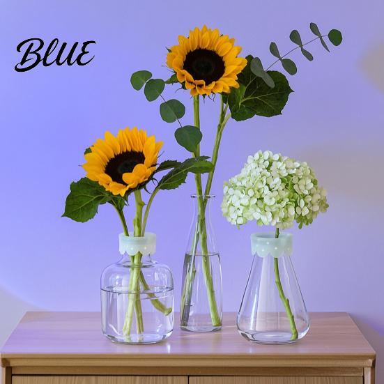 Floral Display Aid Blossom Grid Silicone Flower Arrangement Reusable Stem Holder for Vase Transparent Flexible Waterproof DIY Arrangements Wedding