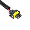 2PCS H11 To 9005 HB3 9006 HB4 Conversion Connector Waterproof Wiring Harness Headlight Fog Light Plug LED HID Car Socket Cable