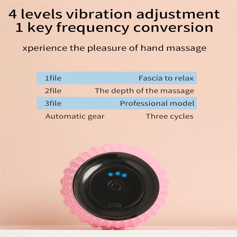 faszienstab vibration Elektrischer Faszienstab Vibrationsmassageball Beinmuskelentspanner  Schulter Nacken Taille Muskelmassage Yoga Ball