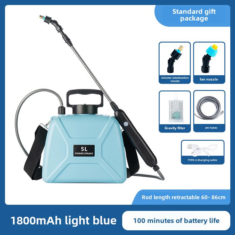 

Электрический пистолет-распылитель для пестицидов и дезинфекции дома