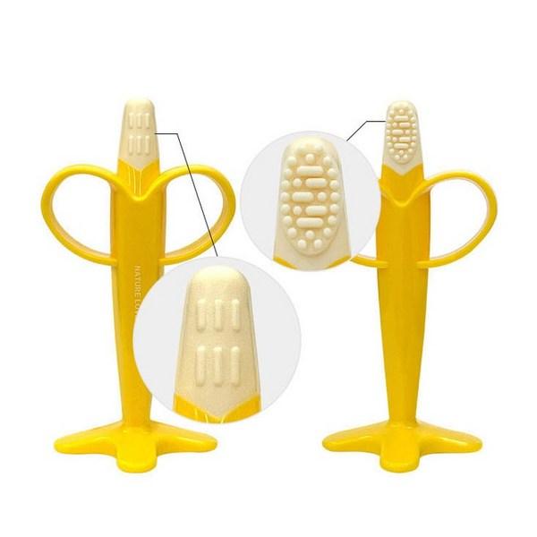 Nature Love Mere Chewable Silicone Fruit Teether Watermelon + Banana Korean childrens toys