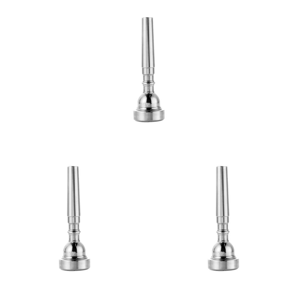 

Профессиональный металлический мундштук 7C для трубы, валторны, саксофона (Серебряный)