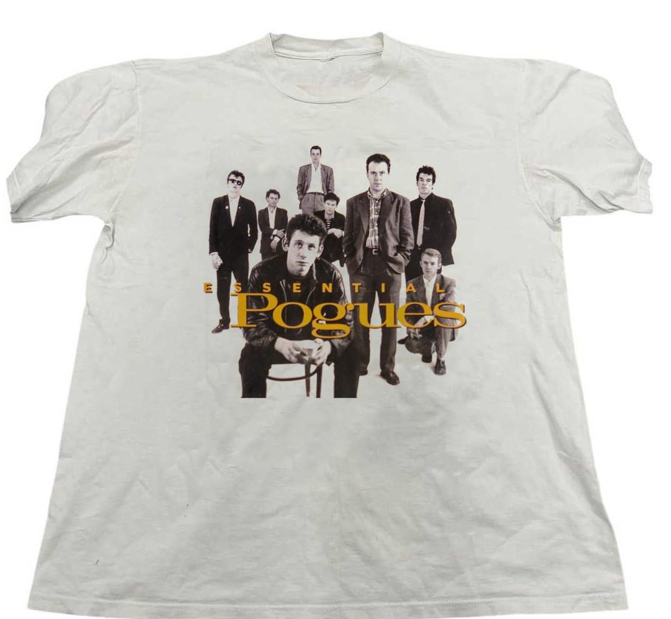 NEW The Pogues White Cotton All size S-5XL Unisex Shirt HRL708 Unisex T-Shirt L