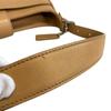 Coach 7789 Pouch Leather Shoulder Bag Beige Leather Women Used