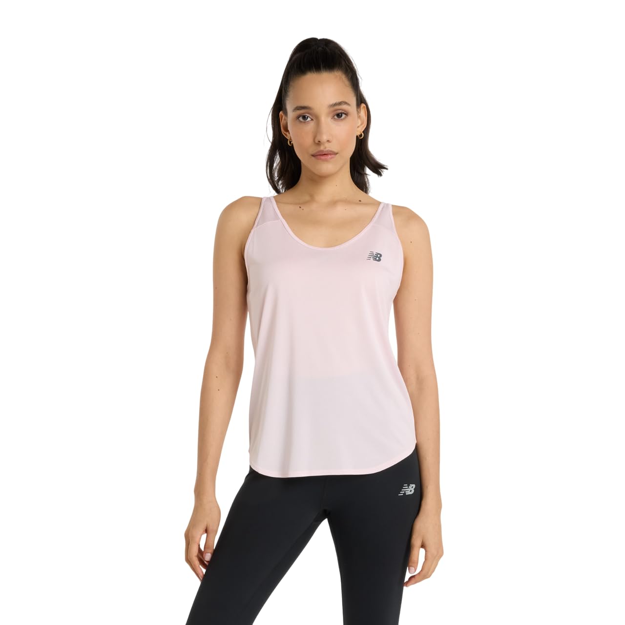 

Sport Heather Tank Tank Top Sleeveless Running Training Sports RUH Sugar [New Balance] (WT51153) Women s (Rose Heather)