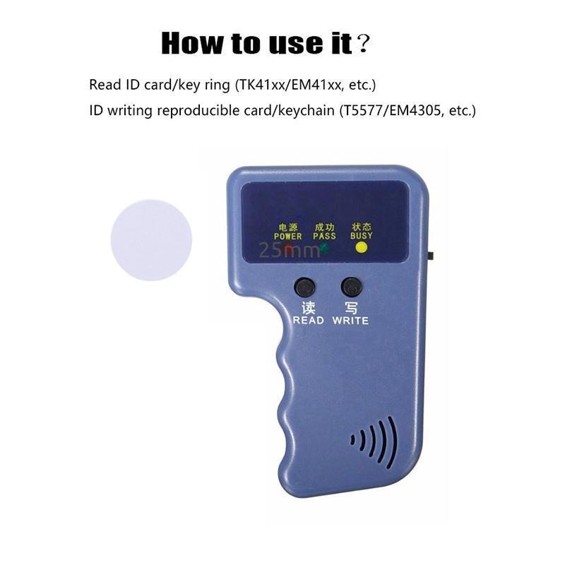 5 ks 25 mm 125 kHz RFID štítky Em4305 T5577 zapisovatelné samolepky Bezdotykové karty