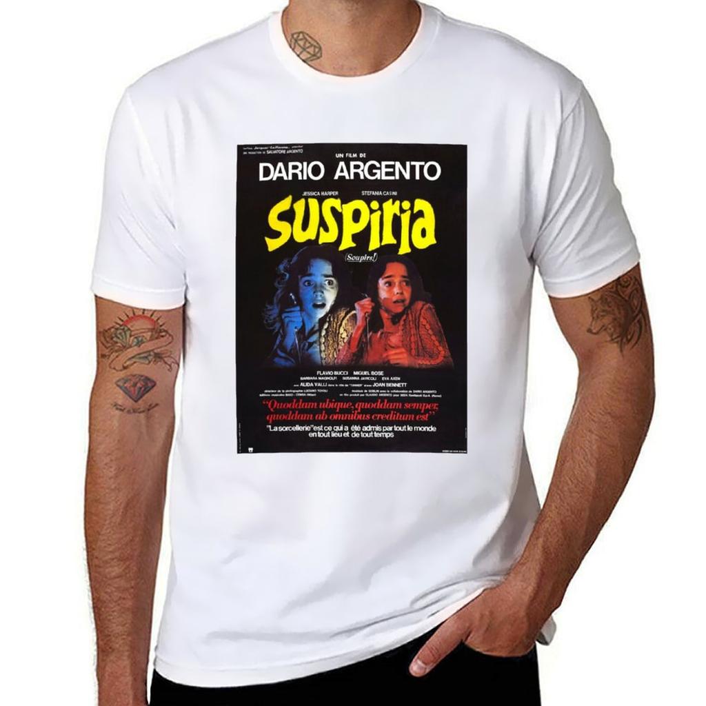Suspiria (1977) Tshirt Casual All Match Tee Shirt For Unisex Tshirt