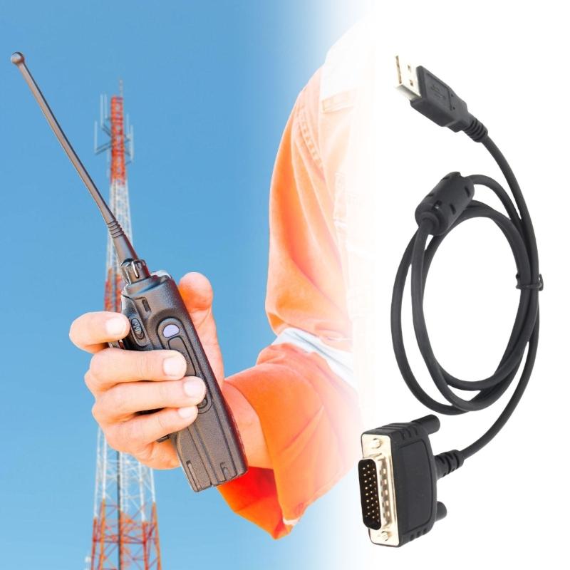 Mobile Car Radio USB Programming Cord Cable for MD785 RD980 90cm/35in Direct Connection USB Wire for Radio Programming