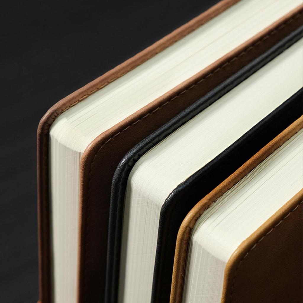 A4 Thickened Large Student Subject Notebook, Student Business Notepad, Diary, Meeting Excerpt Book, 100 Sheets 200 Pages