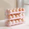 Space Saving Refrigerator Egg Storage Box Large Capacity Egg Storage Tray Egg Storage Box  Kitchen