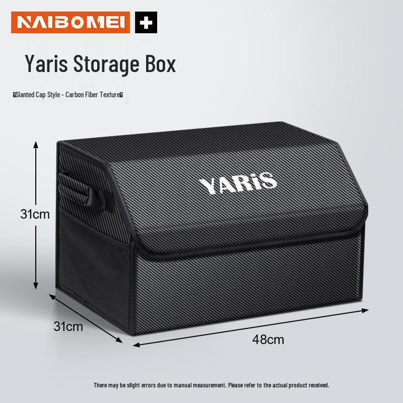 Toyota Yaris Rear Trunk Storage Organizer Box