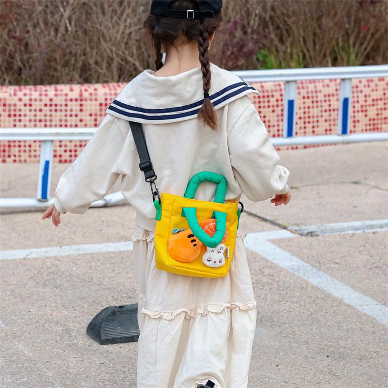 Kids Travel Tote Bag With Breathable Nylon Material For Preschool Girls And Boys