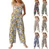 Women's Jumpsuit Printed Casual Loose Jumpsuit