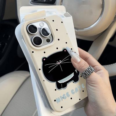 Phone Case for iPhone 11 13 Case iPhone 12 14 15 16 Pro Max 12 Pro 15 Plus Leather Painted Waterproof Drop-proof and Wear-resistant Cartoon