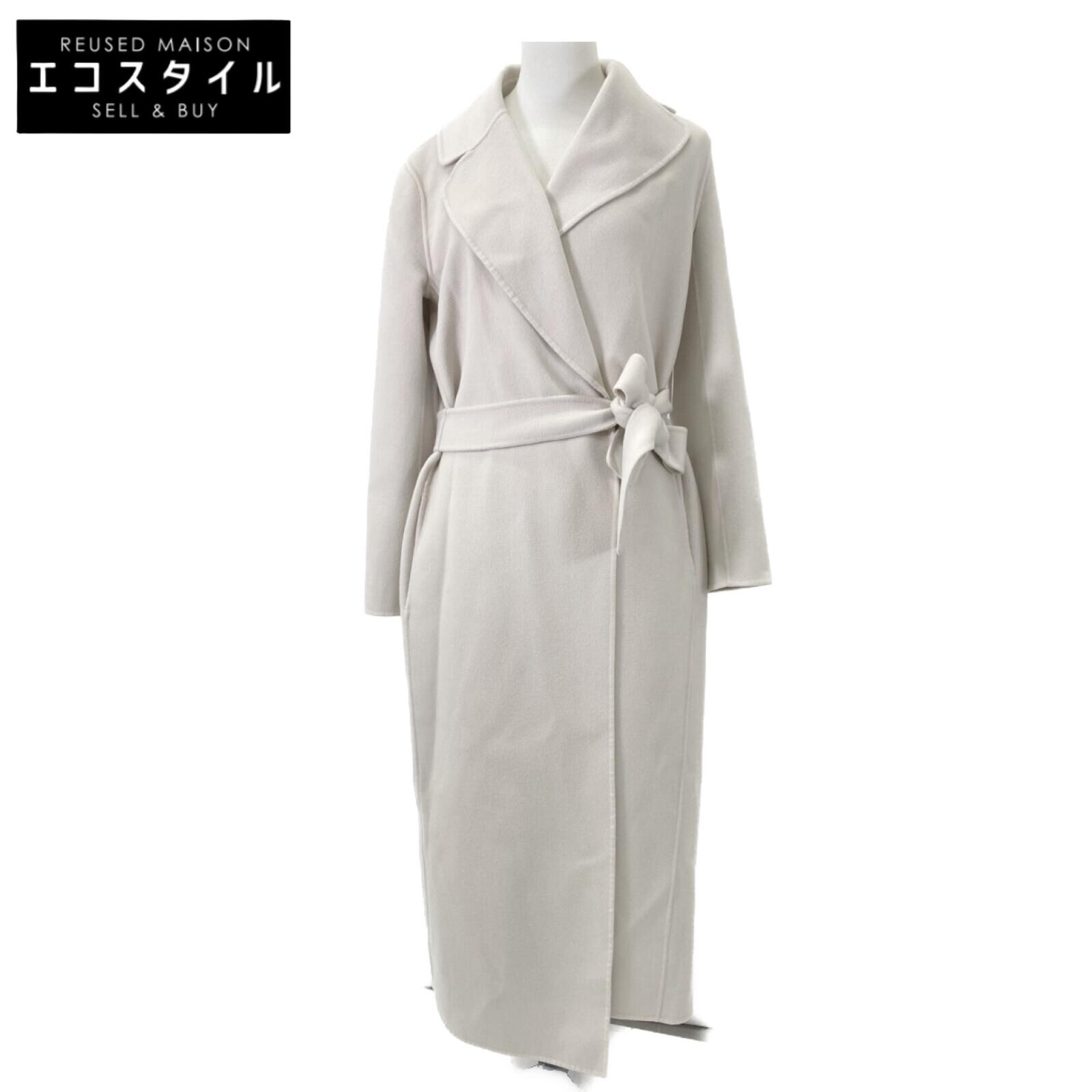 

Max Mara In good condition 901614136 CUCITO AMANO wool coat 34 IvoryUsed