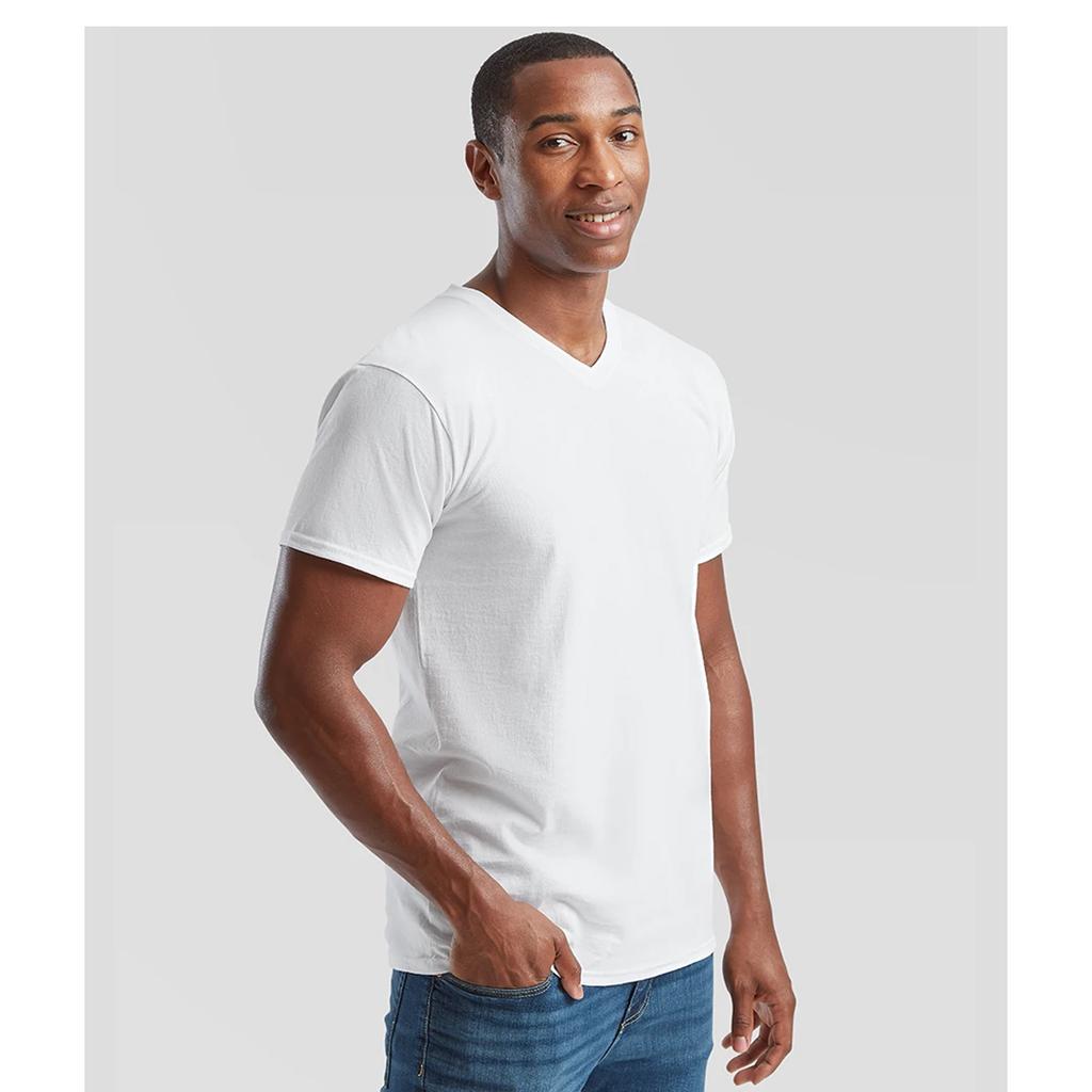 FRUIT OF THE LOOM T-shirt da uomo a V Value