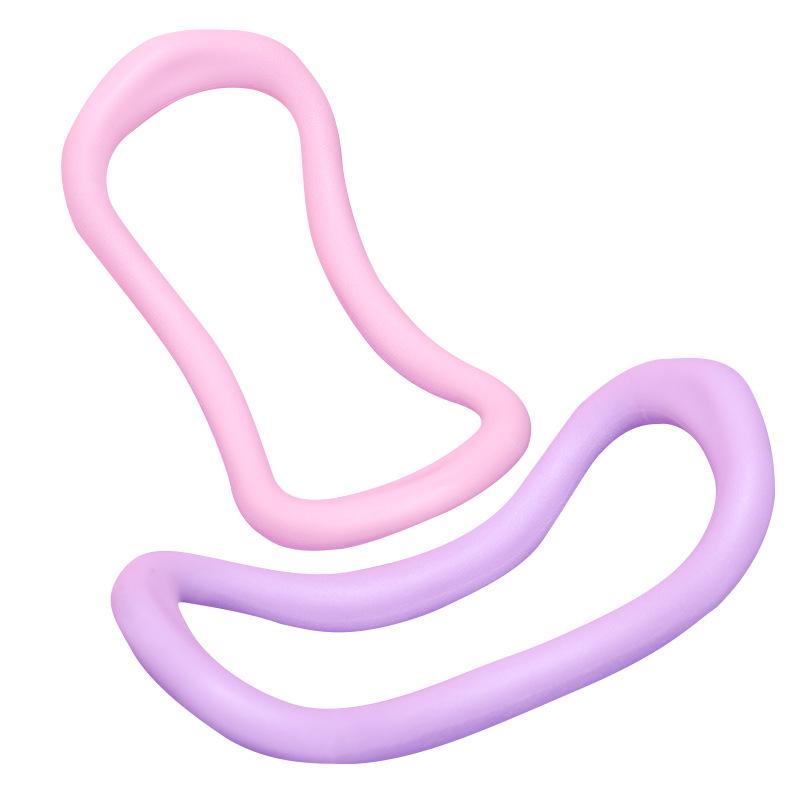 Yoga Back Trainer: Beautiful Stretching Ring for Slim Back & Shoulders, Pilates Magic Opener Equipment.