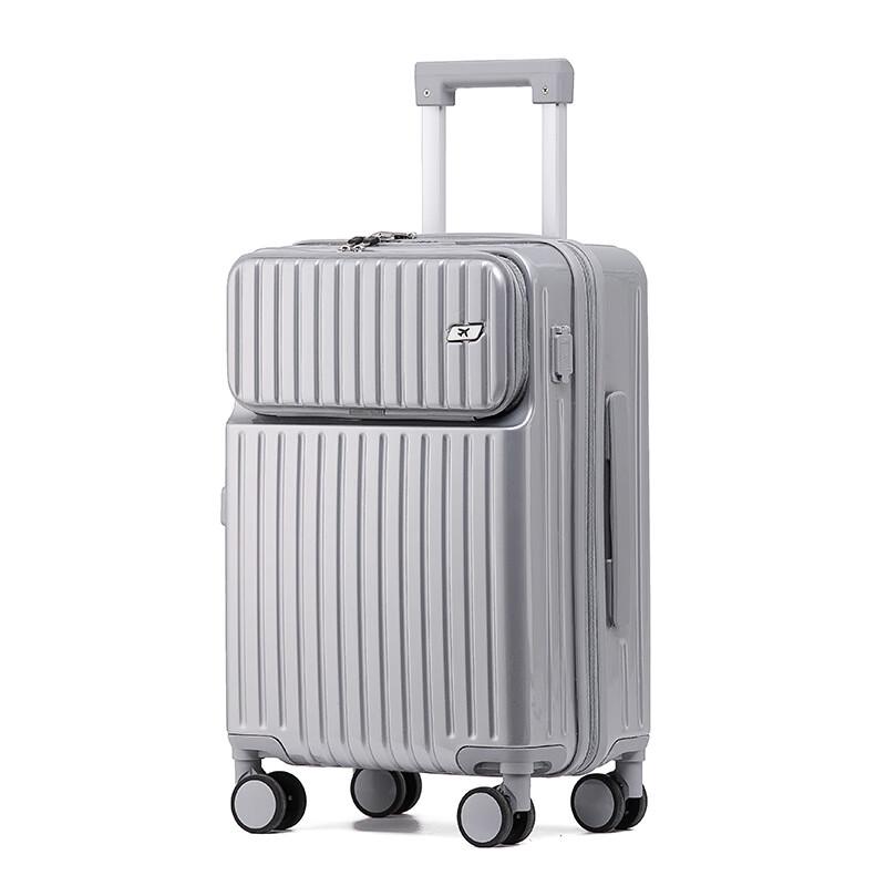 LONE WOLF Front-Opening Carry-On Luggage 20 inch