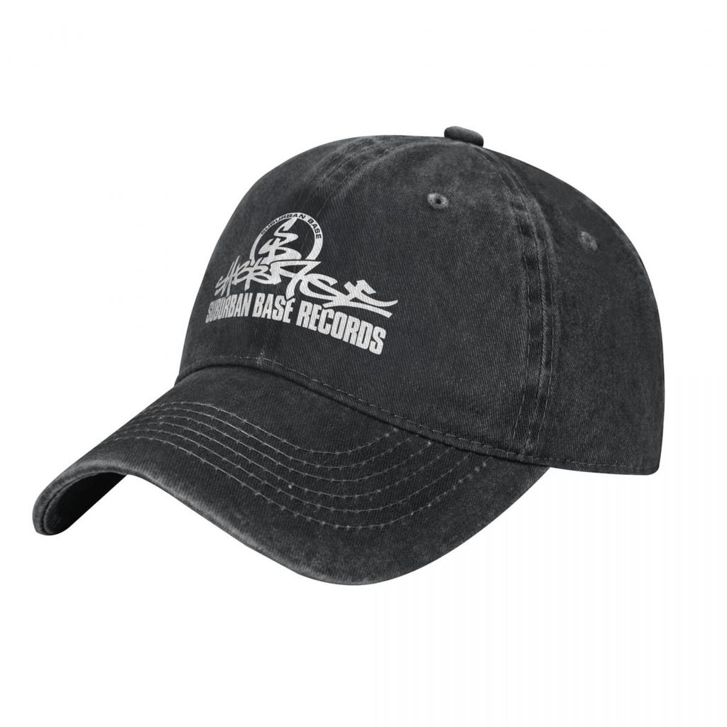Suburban Base Record Jungle Hardcore Fashion Baseball Cap Sun Cap