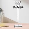 Rotating Jewelry Holder Display Rack Stable Base Iron Necklace Earring Storage Shelf