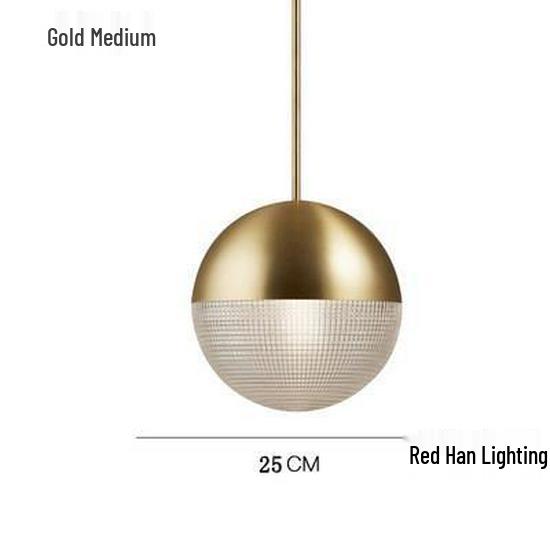 Nordic Modern Pendant Light – Minimalist Glass Fixture for Coffee Shops, Bedside, Bar Counters