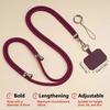 With Patch Phone Lanyards Adjustable Phone Strap Lanyard Universal Hanging Cord Strap  Outdoor