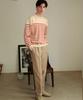 BELLIEF Wool Soft Two Tuck Adjust Pants (Beige)