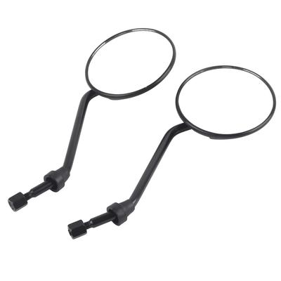 2Pcs 8mm0.3in Rückspiegel Universal Retro Runde Seite Spiegel für Motorrad Elektrische Fahrrad