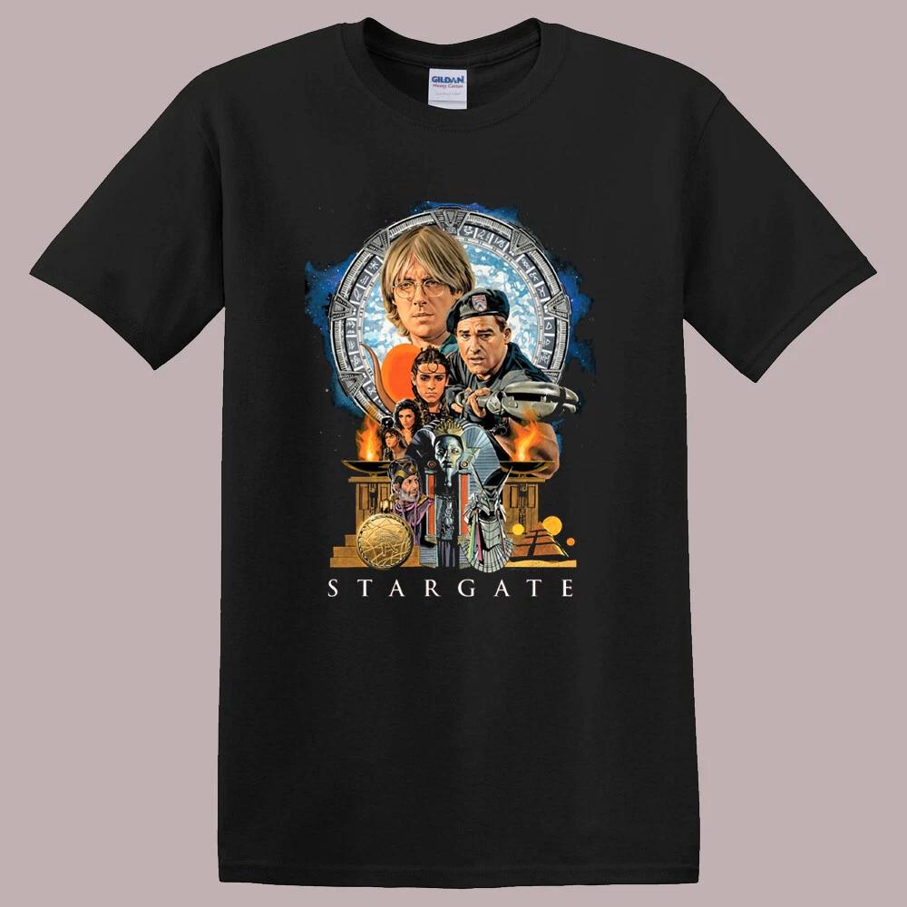 Stargate Sci-Fi Movie Men s Black Size S-5XL XXL