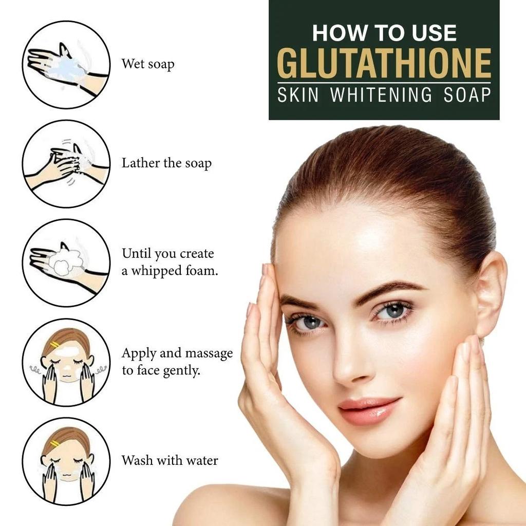 La Organo Glutathione Skin Whitening Soap For Brightening & Whitening 100gm