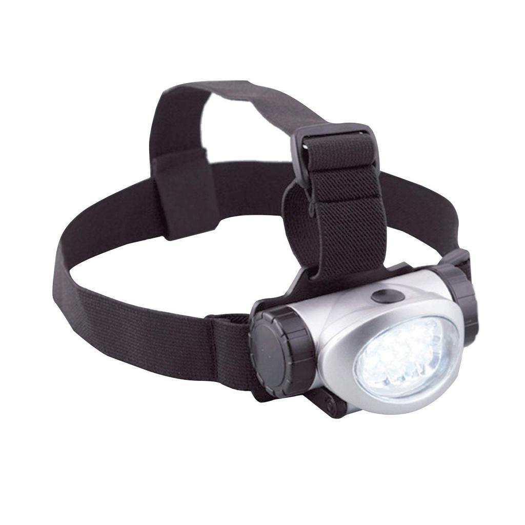 BUNDOK LED Headlamp 8 Adjustable Beam Outdoor Standard BD-285, LEDs, Water-resistant, Angle, Light, Black,