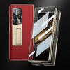 Electroplated Anti-Glare Matte Case For Huawei Mate X2 Outer Screen Glass Protective Stand Plastic Cover For Huawei Mate X2 Case
