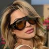 Vintage Punk Pilot Sunglasses Goggle Woman Men Retro Stylish UV400 Protection Sun Glasses Female Outdoor Shades Eyewear Oculos