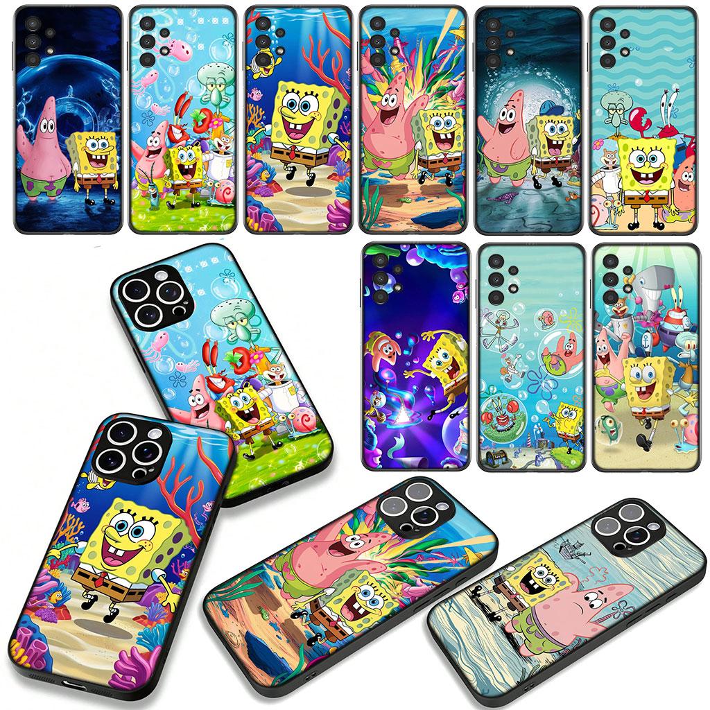 S-SpongeBobs S-SquarePants Phone Cover Case for Xiaomi Poco F7 F6 F8 Ultra F5 X7 X6 X5 M6 M7 M8 Pro C85 C75 C65 C71 C61 4G 5G