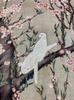 Ukiyo-e hand towel with peach blossoms and small birds by Ito Jakuchu from all over the world