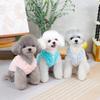 Pomeranian & Teddy Fleece: Tricolor Pet Clothing for Small Dogs - Warm Autumn/Winter Wear