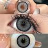 Eyeshare 1 Paar neue ALPS Kontaktlinsen für die Augen Farblinsen Schwarz Blau Pupillen Kontaktlinsen 14,5 mm