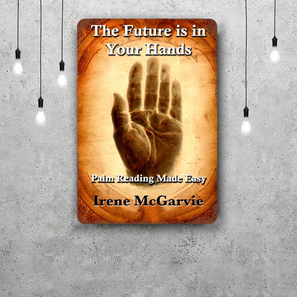 Palmistry Classic Poster Rusty Metal Plaque Retro Decorative Plate Bar Man Cave Garage Club Metal Sign Wall Decoration