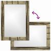 Bathroom Mirror Rectangular Natural 50 x 2.5 x 70 cm